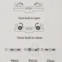 Водонепроницаемый чехол для телефона, размер 20х11 см, чёрный