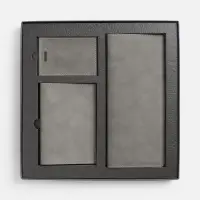 Набор Nubuk Trio, серый