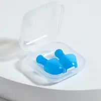 Беруши, 2.5&times;1 см, в футляре, фасовка 10 шт., силиконовые, МИКС