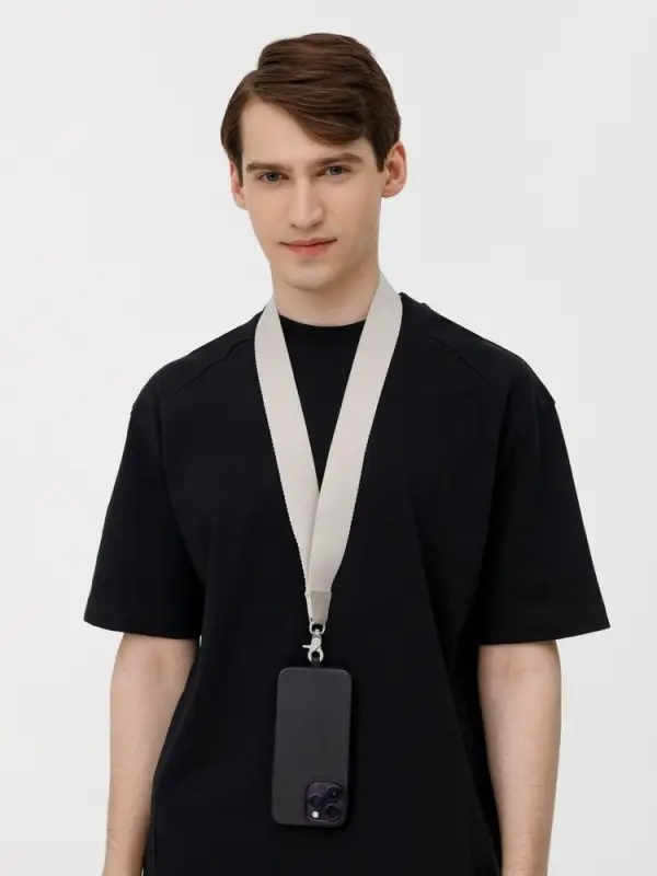 Ланьярд Band, серый