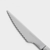 Вилка для стейка Hanna Kn&ouml;vell, 19.8 см, толщиа 2.5 мм, сталь, Aisi 430, серебристая