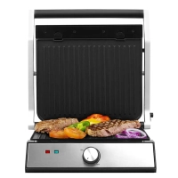 Электрогриль КТ-1653 двусторонний гриль электрический 2000Вт