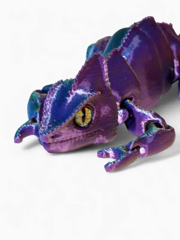 3Д игрушка "Хамелеон"