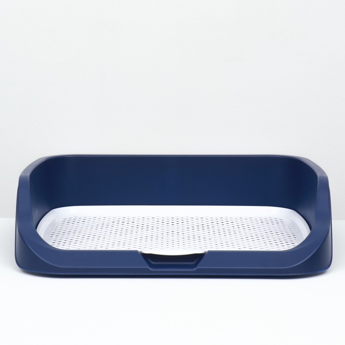 Туалет открытый 53 х 45 х 13 см, синий