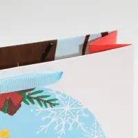 Пакет подарочный новогодний ламинированный &laquo;Новогодние приготовления&raquo;, M 26 х 30 х 9 см