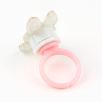 Кольцо крутящиеся детское  "Самой милой", зайка