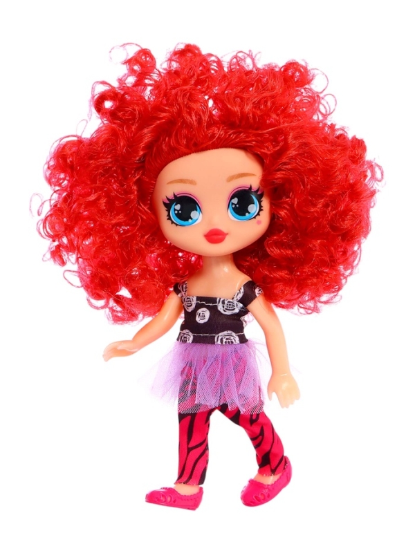 Кукла &laquo;Кудряшка Лина&raquo;, красный