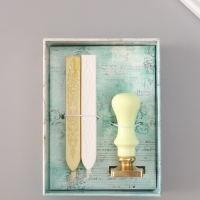 Сургучный набор "Мой маленький ангел" печать, ручка, сургуч 12,5х10х3,6 см