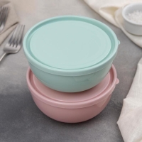 Салатник с крышкой &laquo;Galaxy&raquo;, 550 мл, цвет микс