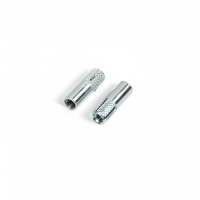 Анкер ТУНДРА, забиваемый, стальной, оцинкованный, М6х23 мм, 100 шт