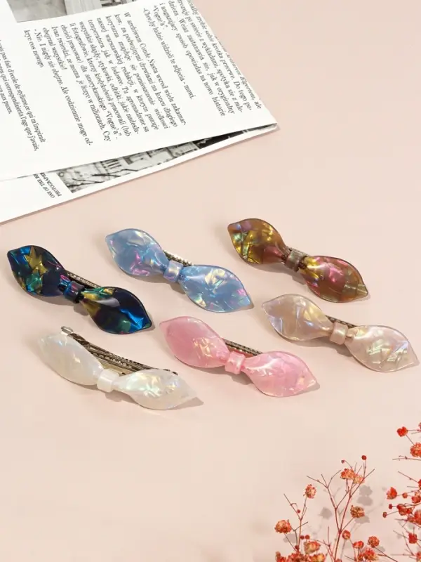 Заколка - автомат для волос &laquo;Вэнна&raquo; стиль, 8.5 см, МИКС