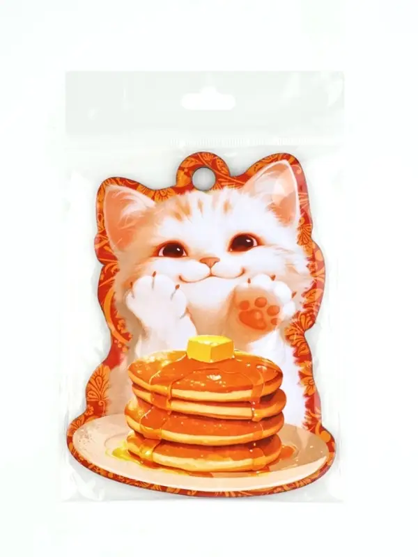 Подвеска деревянная на масленицу &laquo;Котик&raquo;, 10&times;13 см