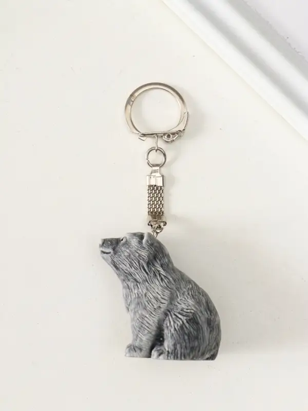 Брелок "Медвежонок сидит" 4,5 см