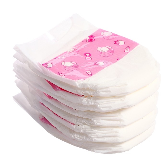 Набор &laquo;Подгузники&raquo; для кукол, 6 штук