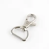 Карабины металл 8гр 4,2*2,5см/20*3мм (наб 2шт цена за наб) серебряный TR