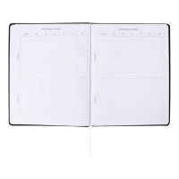 Дневник универсальный для 1-11 классов Dark blue, твёрдая обложка, искусственная кожа, резинка, ляссе, 48 листов