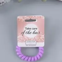 Резинка для волос пружинка &laquo;Матовая&raquo;, МИКС