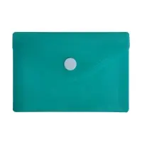 Папка-конверт на кнопке, А7, 180 мкм, Calligrata рифлёная, флуоресцентная, МИКС