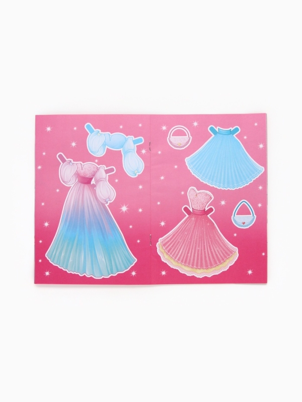 Набор детский "Сказочные пузырьки", гель-пена 250 мл, книжка-вырезалка А5