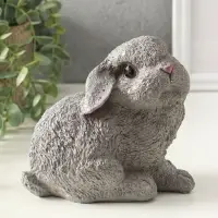 Копилка "Серый зайка" 15 см