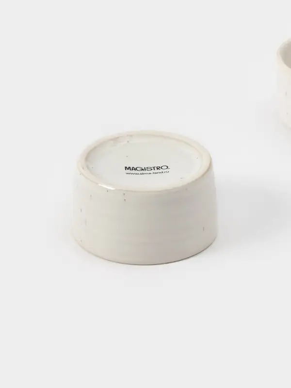 Набор соусников "Urban" 70мл,  6,7x3,5см, цвет белый с чёрным, 2 шт