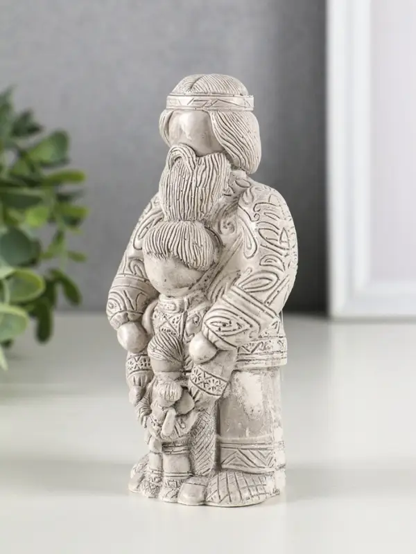 Фигура гипс "Опора рода 2" 13х7 см, под камень