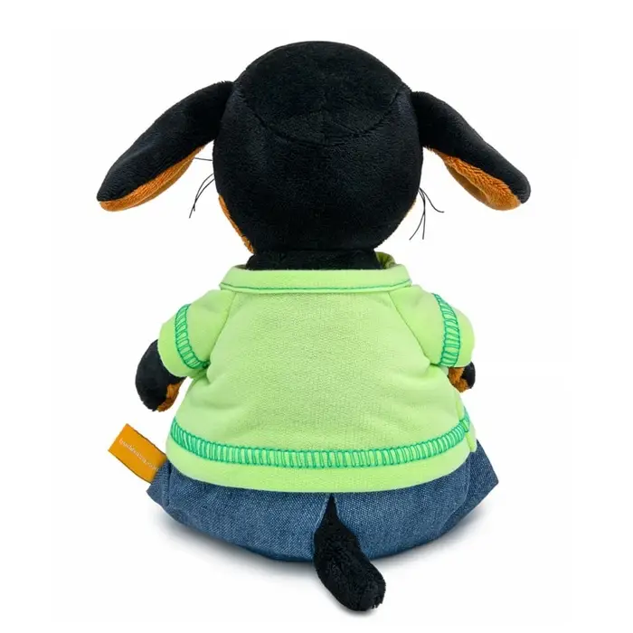 Мягкая игрушка "Собака Ваксон baby в брючках "Деним", 19 см VB-056