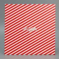 Коробка для кондитерских изделий с пластиковой крышкой &laquo;С Новым годом!&raquo;, 21&times;21&times;3 см