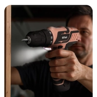 Аккумуляторная дрель-шуруповерт КТ-6493 - 100 Вт