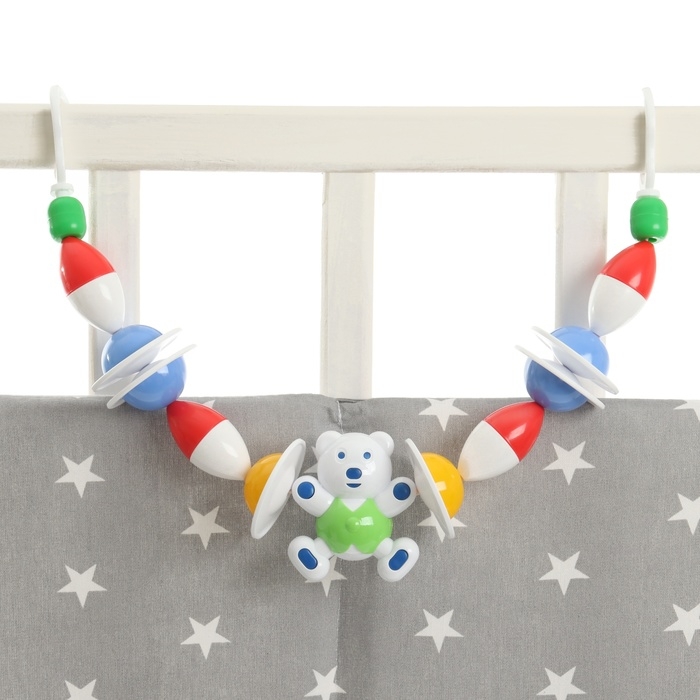 Растяжка на коляску/кроватку &laquo;Русский лес&raquo;, цвет МИКС, Аэлита