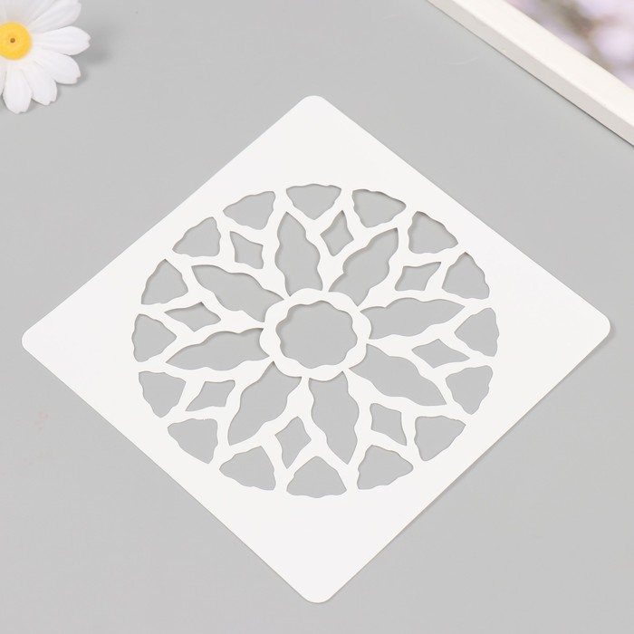 Трафарет плитка 15х15 см