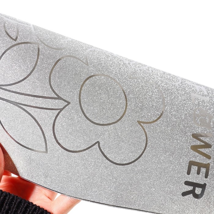 Бумага цветная самоклеящаяся, раскраска, А4, 6 листов, 1 цвет, с блёстками, односторонняя, в пакете, 80 г/м&sup2;, Смешарики