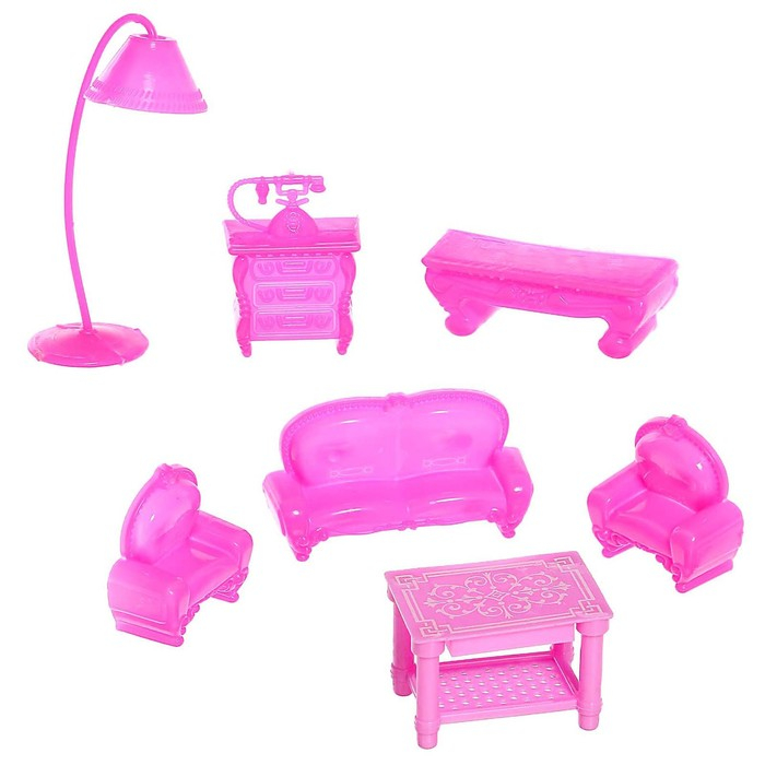 Дом для кукол &laquo;Коттедж&raquo; с куклами и аксессуарами