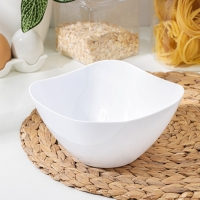 Салатник пластиковый &laquo;Рондо&raquo;, 1 л, цвет белый