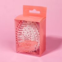 Расчёска - шейкер &laquo;Лапки&raquo;, 5,5 &times; 9 см, цвет МИКС