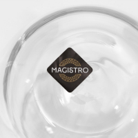 Бокал стеклянный с двойными стенками Magistro &laquo;Олд фэшн&raquo;, 350 мл