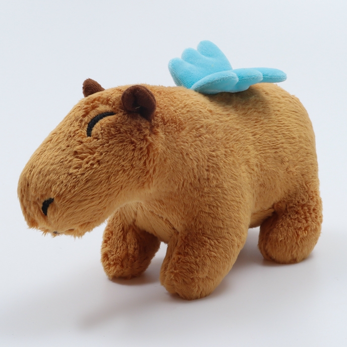 Мягкая игрушка &laquo;Капибара. Ангелок&raquo;, 10 см, с крыльями