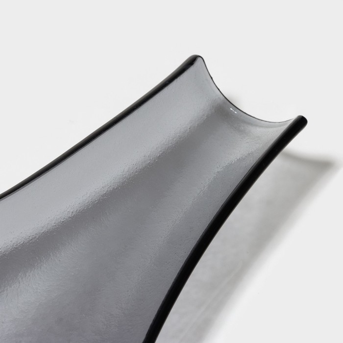 Блюдо стеклянное сервировочное Magistro &laquo;Авис&raquo;, 32,5&times;9,5&times;4 см