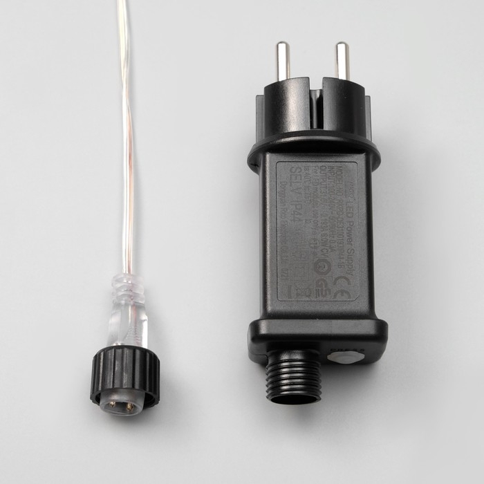 Светодиодная фигура &laquo;Комета&raquo; 3.5 м, пластик, 9 нитей, 220 В, свечение оранжевое