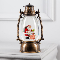 Светодиодная фигура &laquo;Дед Мороз с подарками&raquo; 14 &times; 23.5 &times; 11 см, пластик, батарейки ААх3 (не в комплекте), USB, свечение тёплое белое