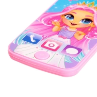 Телефон музыкальный &laquo;Принцессе&raquo;, звук, цвет розовый, МИКС