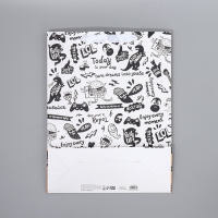 Пакет подарочный ламинированный двухсторонний, упаковка, &laquo;Что-то очень крутое&raquo;, L 40 х 31 х 11,5 см