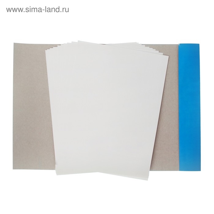 Папка для рисования А3, 10 листов "Жираф", блок 120 г/м