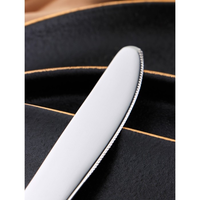 Нож десертный &laquo;Беркли&raquo;, h=20,4 см, цвет серебряный