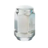 Гайка колесная под ключ 19 мм, 12&times;1.5 мм, конус, закрытая, хром, фасовка 20 шт