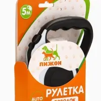 Рулетка "Зарница" , 5 м, до 15 кг, чёрно-белая