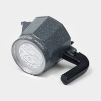 Кофеварка гейзерная "Мрамор" на 3 чашки, цвет черный