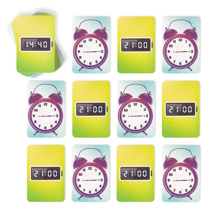 Настольная игра &laquo;Который час&raquo; версия 1, 4+