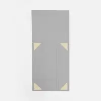 Коробка складная Quadra Fold, серая