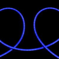 Гибкий неон Luazon Lighting 6 &times; 12 мм, IP65, 5 м, SMD2835, 120 LED/м, 12 В, свечение синее